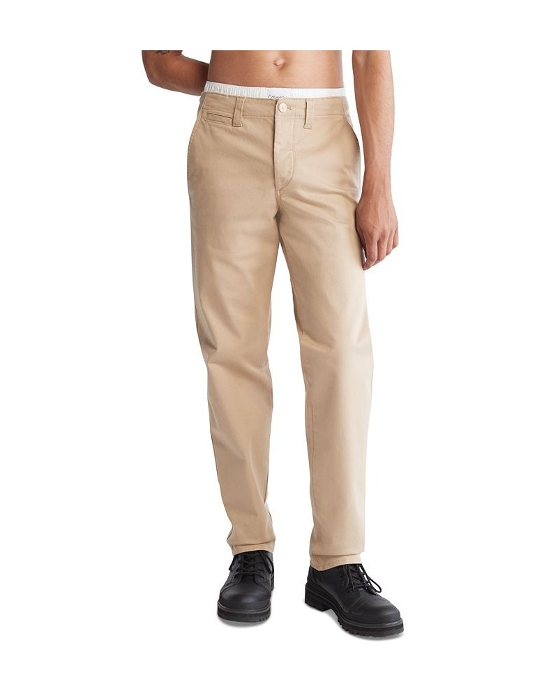 Men's Utility Chino Tan/Beige $28.03 Pants