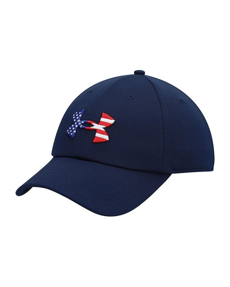 Men's Navy Freedom Blitzing Adjustable Hat $14.26 Hats