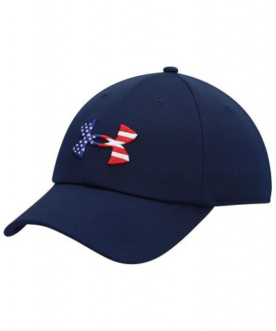 Men's Navy Freedom Blitzing Adjustable Hat $14.26 Hats