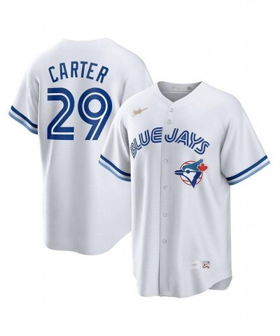 Men's Joe Carter White Toronto Blue Jays Home Cooperstown Collection Player Jersey $67.08 Jersey