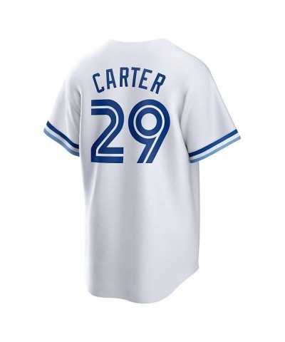 Men's Joe Carter White Toronto Blue Jays Home Cooperstown Collection Player Jersey $67.08 Jersey