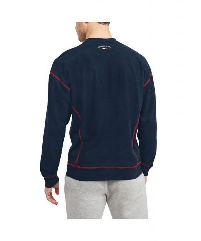 Men's Navy New Orleans Pelicans Peter French Terry Pullover Sweatshirt $28.70 Sweatshirt