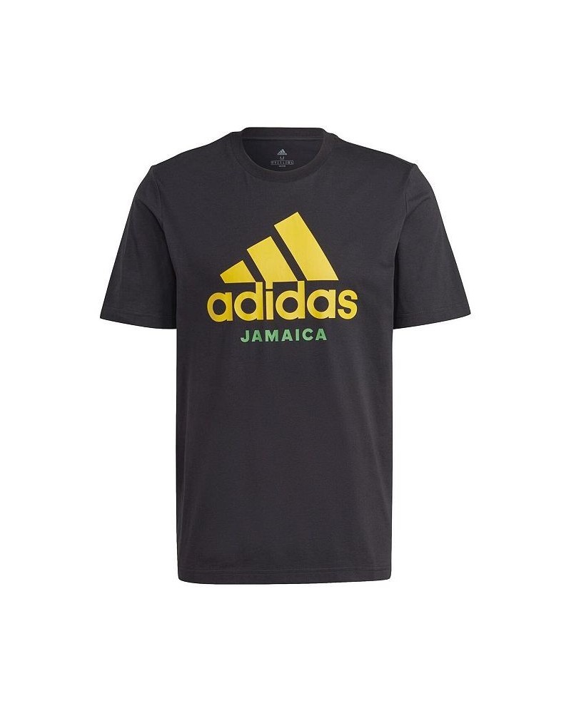 Men's Black Jamaica National Team DNA T-shirt $25.49 T-Shirts