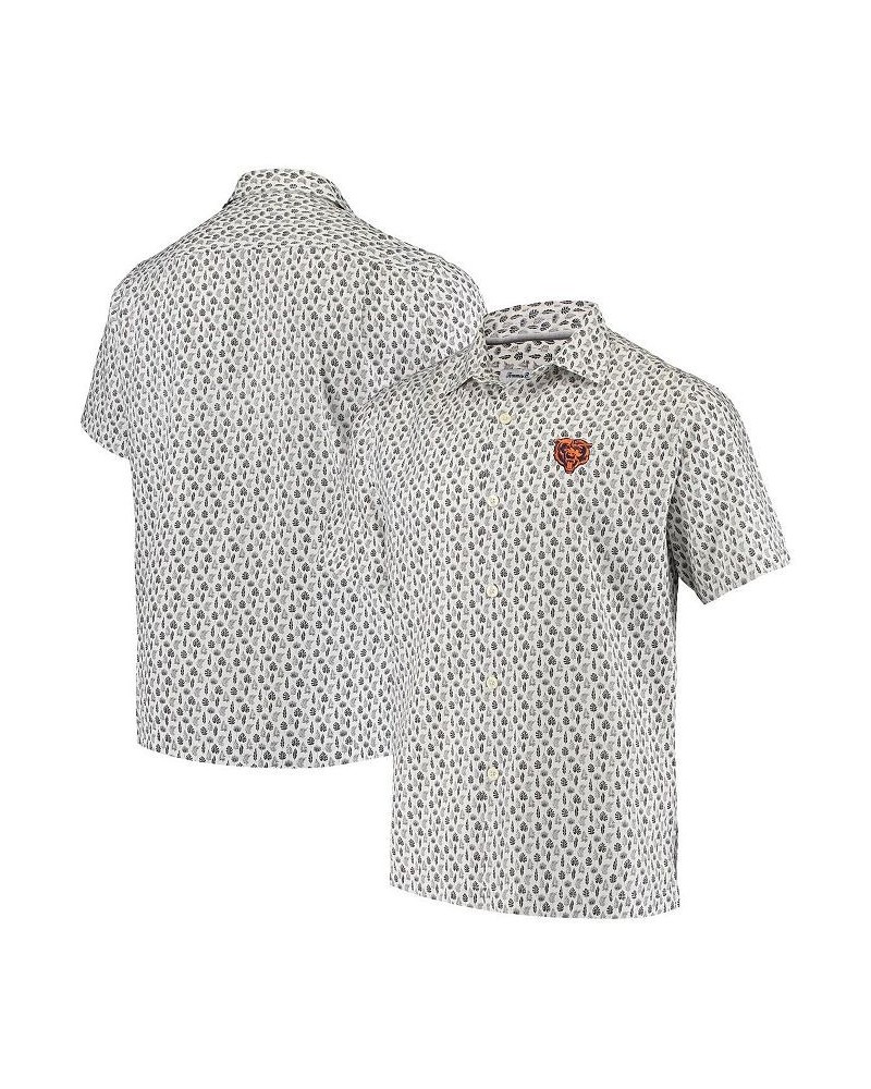 Men's White Chicago Bears Baja Mar Woven Button-Up Shirt $75.00 Shirts