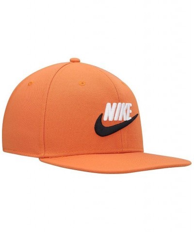 Men's Orange Pro Futura Performance Snapback Hat $18.06 Hats