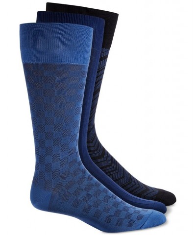 Perry Ellis Men's 3-Pk. Microfiber Patterned Socks PD02 $11.23 Socks