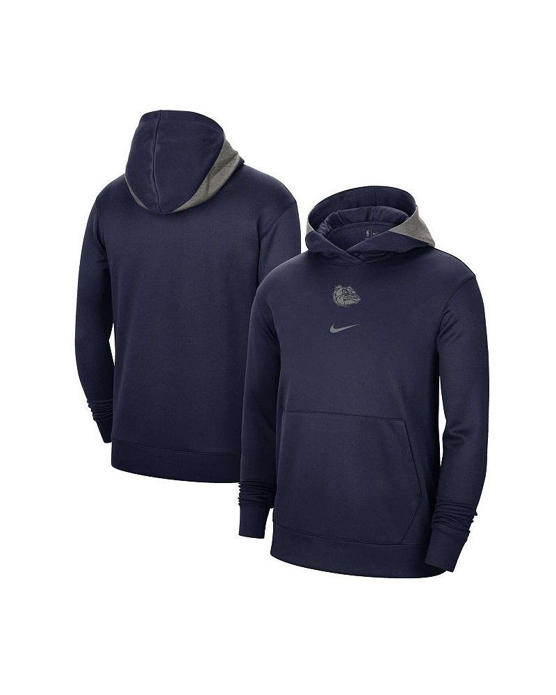 Men's Navy Gonzaga Bulldogs Team Basketball Spotlight Performance Pullover Hoodie $32.80 Sweatshirt