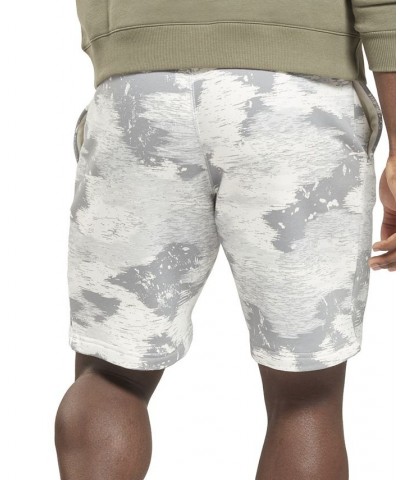 Men's Modern Camo Logo Shorts White $21.38 Shorts