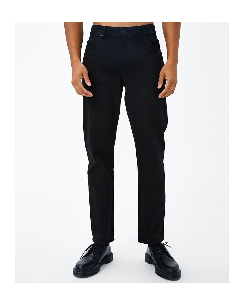 Men's Slim Straight Jeans Black $27.00 Jeans