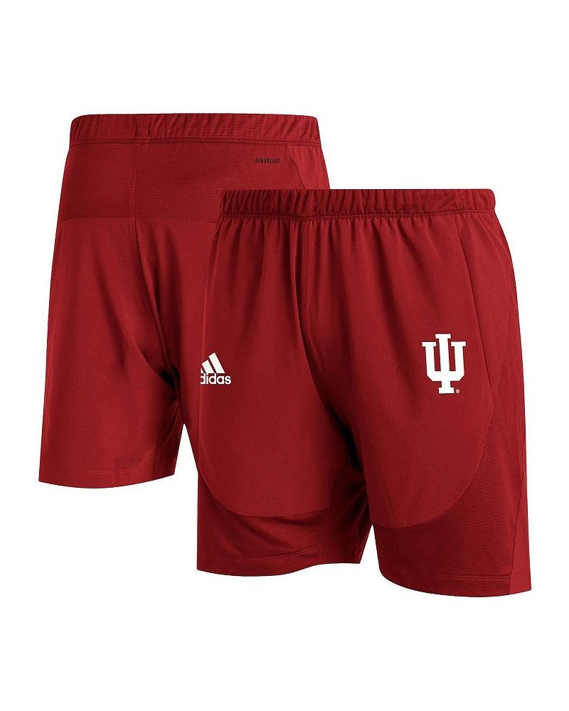 Men's Crimson Indiana Hoosiers 2021 Sideline AEROREADY Training Shorts $22.09 Shorts