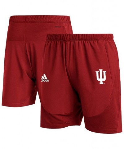 Men's Crimson Indiana Hoosiers 2021 Sideline AEROREADY Training Shorts $22.09 Shorts