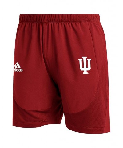 Men's Crimson Indiana Hoosiers 2021 Sideline AEROREADY Training Shorts $22.09 Shorts