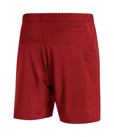 Men's Crimson Indiana Hoosiers 2021 Sideline AEROREADY Training Shorts $22.09 Shorts