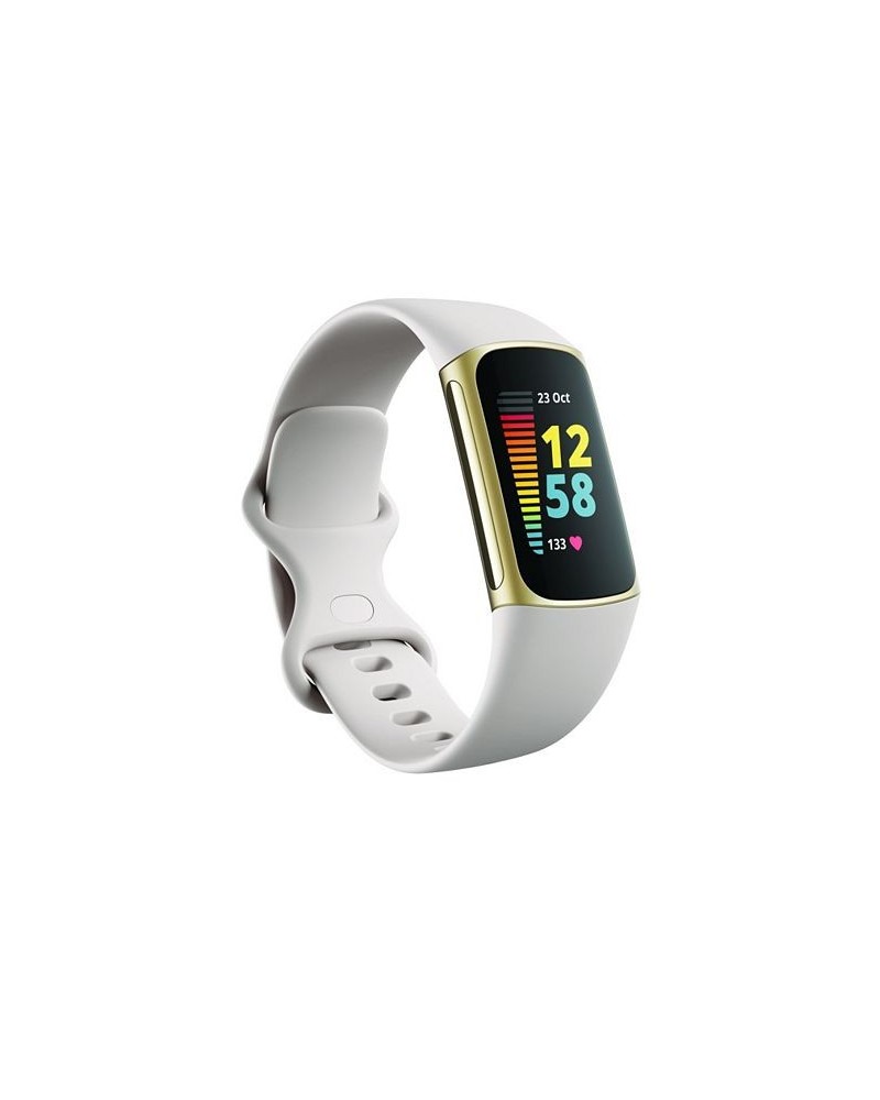 Charge 5 Lunar White Silicone Band Fitness and Health Tracker $59.18 Accessories