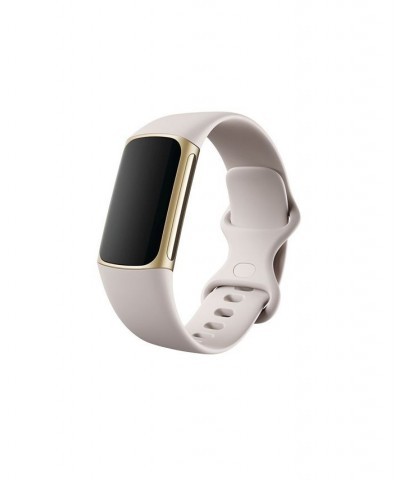 Charge 5 Lunar White Silicone Band Fitness and Health Tracker $59.18 Accessories