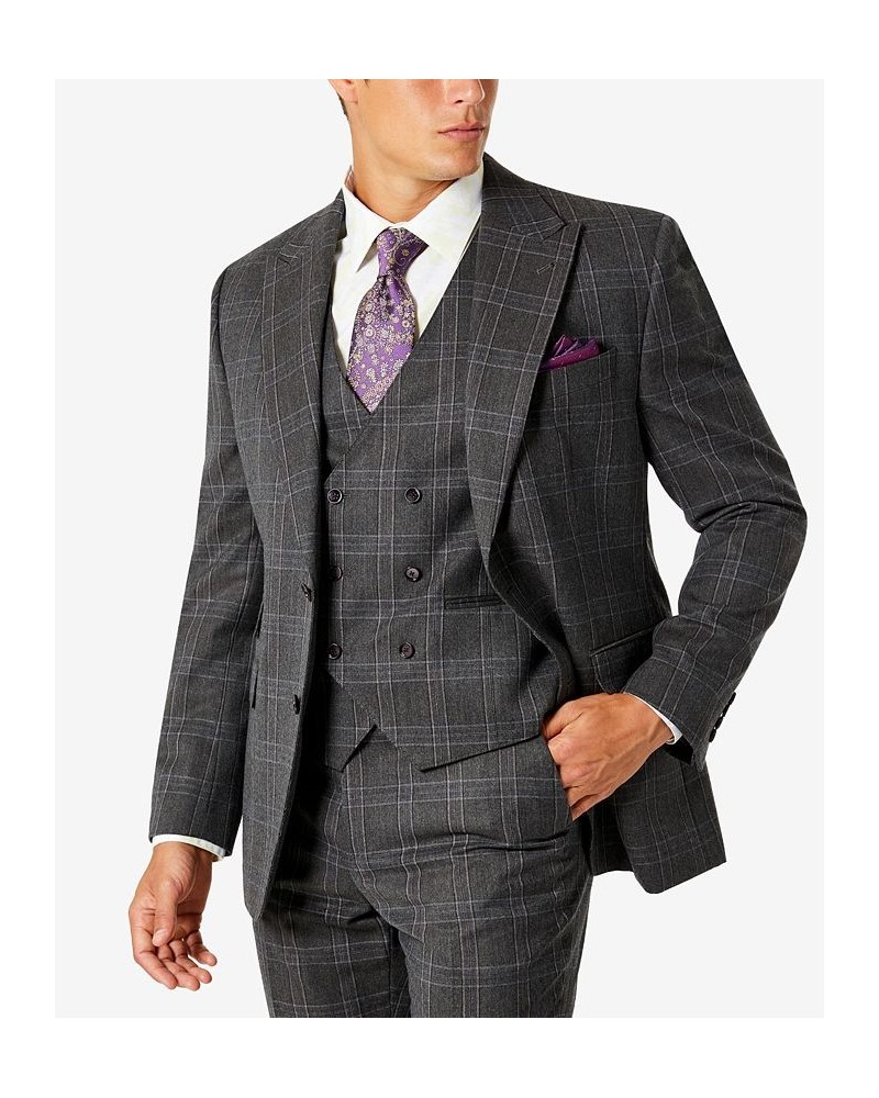 Men's Classic-Fit Wool Suit PD03 $64.80 Suits