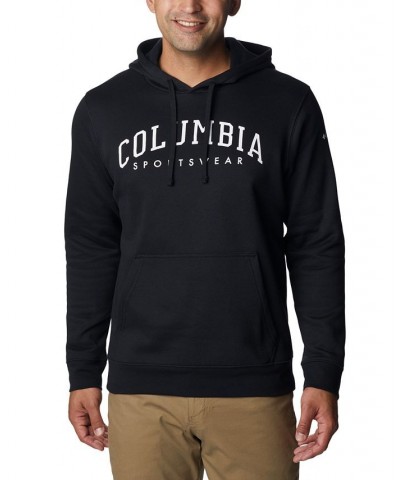 Men's Big & Tall Varsity Trek Hoodie Black $20.83 Sweatshirt