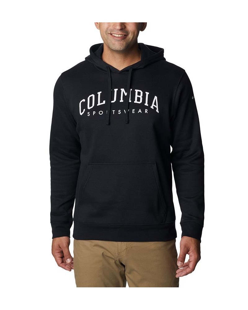 Men's Big & Tall Varsity Trek Hoodie Black $20.83 Sweatshirt