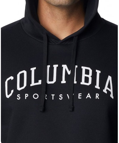 Men's Big & Tall Varsity Trek Hoodie Black $20.83 Sweatshirt