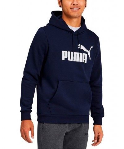 Men's Fleece Logo Hoodie Blue $19.98 Sweatshirt