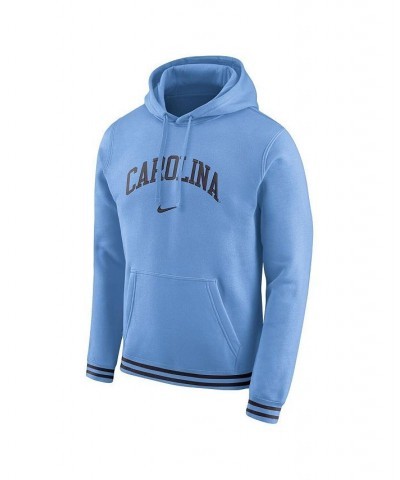 Men's Carolina Blue North Carolina Tar Heels Sketch Retro Pullover Hoodie $41.59 Sweatshirt