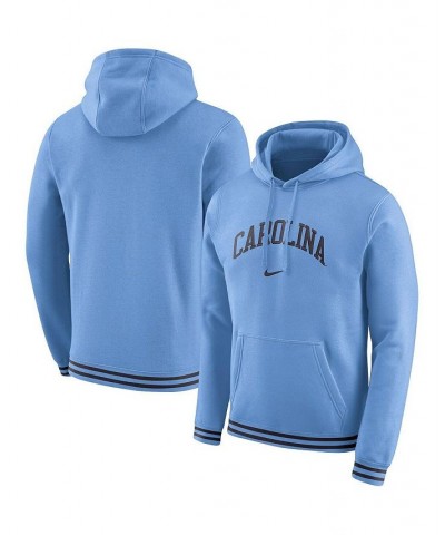 Men's Carolina Blue North Carolina Tar Heels Sketch Retro Pullover Hoodie $41.59 Sweatshirt