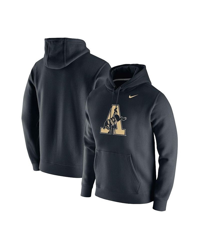 Men's Black Army Black Knights Vintage-Like School Logo Pullover Hoodie $37.40 Sweatshirt