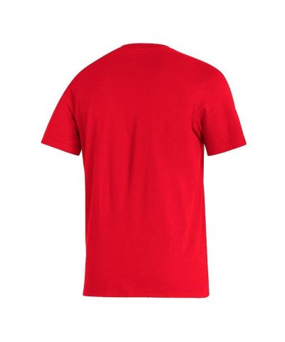 Men's Red Ajax Lockup T-shirt $16.80 T-Shirts