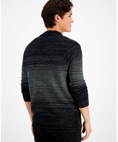 Men's Quarter-Zip OmbrÉ Sweater PD02 $20.75 Sweaters