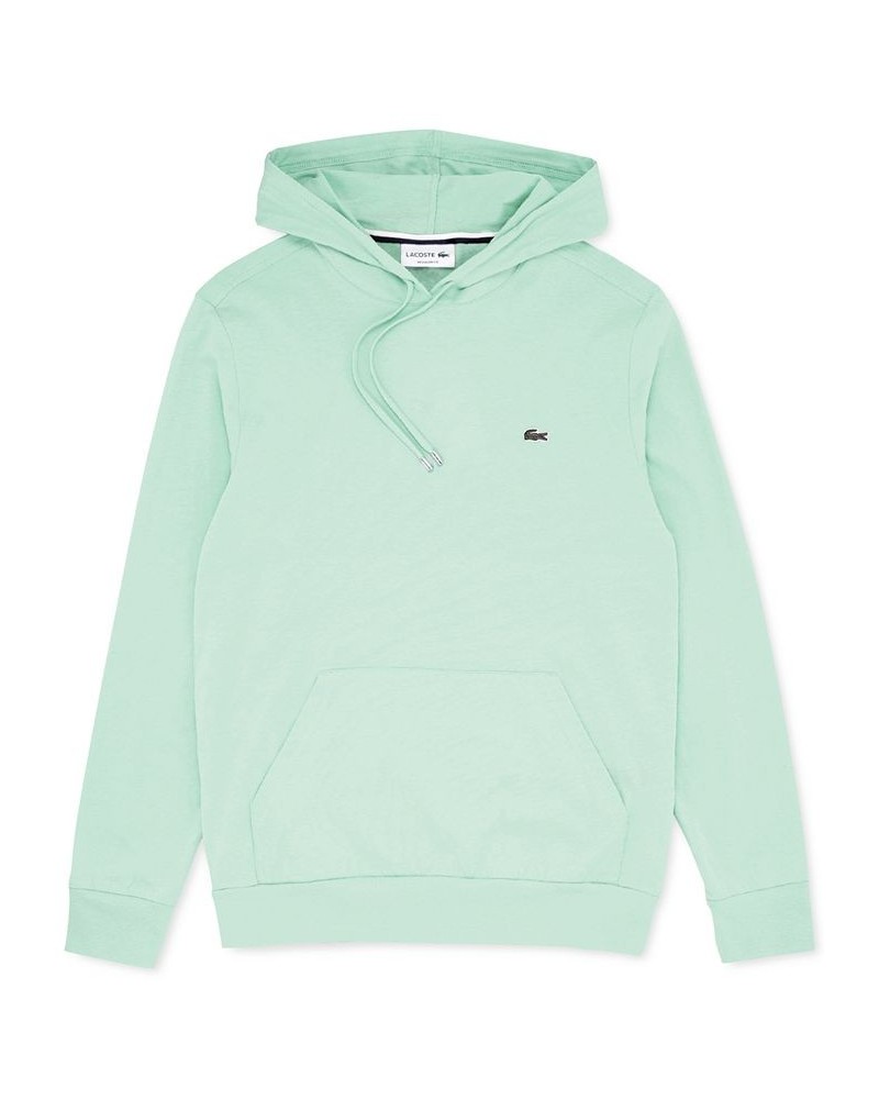 Hoodie Jersey Long Sleeve Tee Shirt with Kangaroo Pocket Green $54.00 T-Shirts