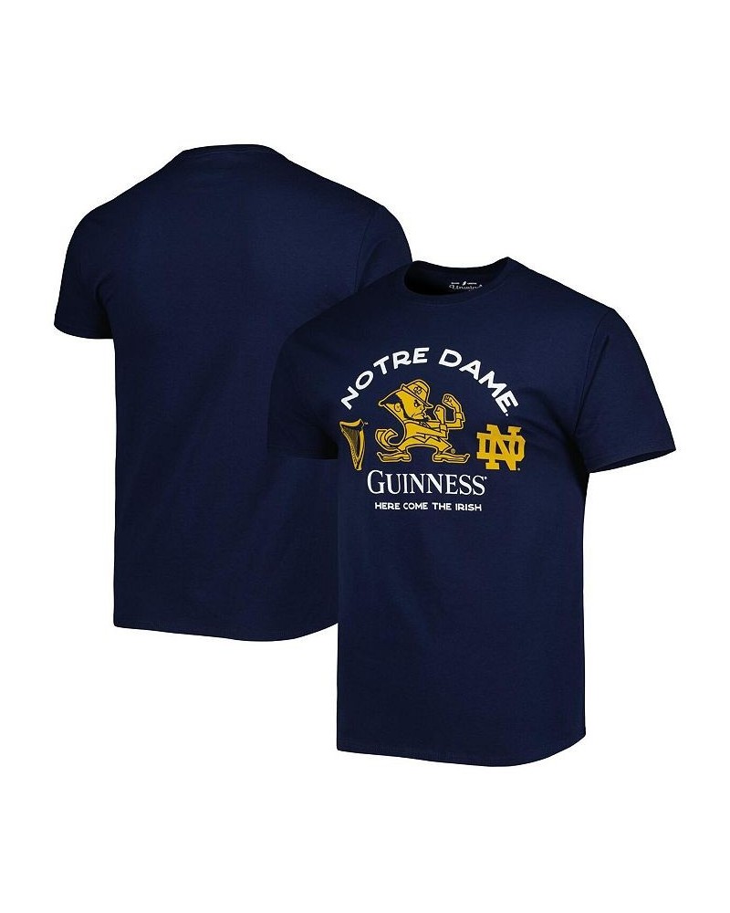 Men's Navy Notre Dame Fighting Irish Guinness Here Come the Irish T-shirt $22.05 T-Shirts