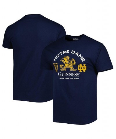 Men's Navy Notre Dame Fighting Irish Guinness Here Come the Irish T-shirt $22.05 T-Shirts