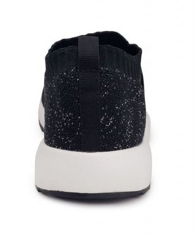 Women's Annouce Slip-On Sneakers Black $19.60 Shoes