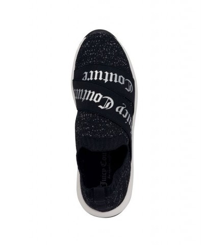 Women's Annouce Slip-On Sneakers Black $19.60 Shoes