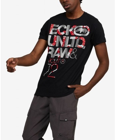 Men's Odds In Favor Graphic T-shirt Black $19.72 T-Shirts