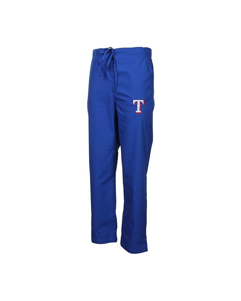 Men's and Women's Royal Blue Texas Rangers Scrub Pants $20.71 Pants