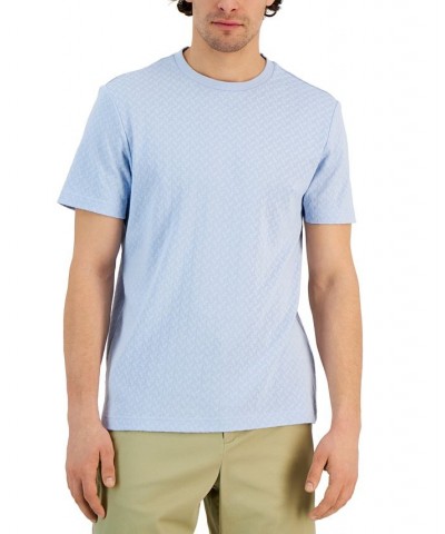 Men's Core Jacquard T-Shirt PD04 $9.24 T-Shirts