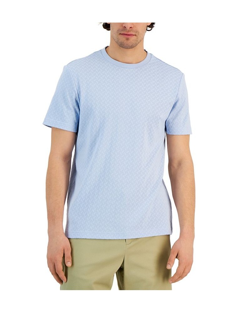 Men's Core Jacquard T-Shirt PD04 $9.24 T-Shirts