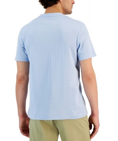 Men's Core Jacquard T-Shirt PD04 $9.24 T-Shirts