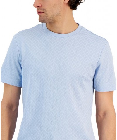 Men's Core Jacquard T-Shirt PD04 $9.24 T-Shirts