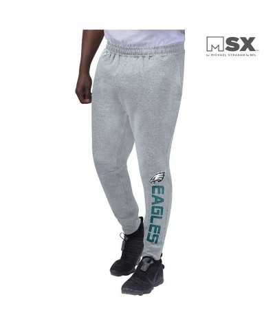 Men's Heather Gray Philadelphia Eagles Jogger Pants $36.90 Pants