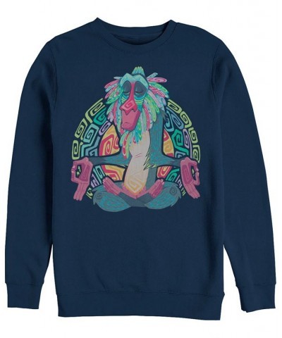 Disney Men's Lion King Geometric Rafiki, Crewneck Fleece Dark Gray $22.00 Sweatshirt