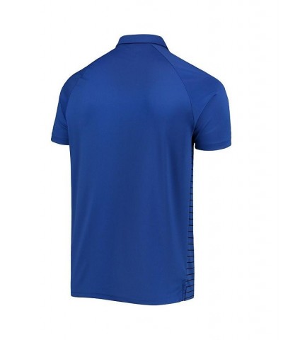 Men's Royal Chicago Cubs Insignia Pulse Raglan Polo Shirt $31.50 Polo Shirts