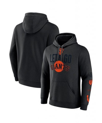 Men's Branded Black San Francisco Giants Bases Loaded Pullover Hoodie $35.20 Sweatshirt