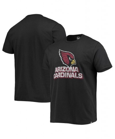 Men's '47 Black Arizona Cardinals Throwback Lockup T-shirt $14.72 T-Shirts