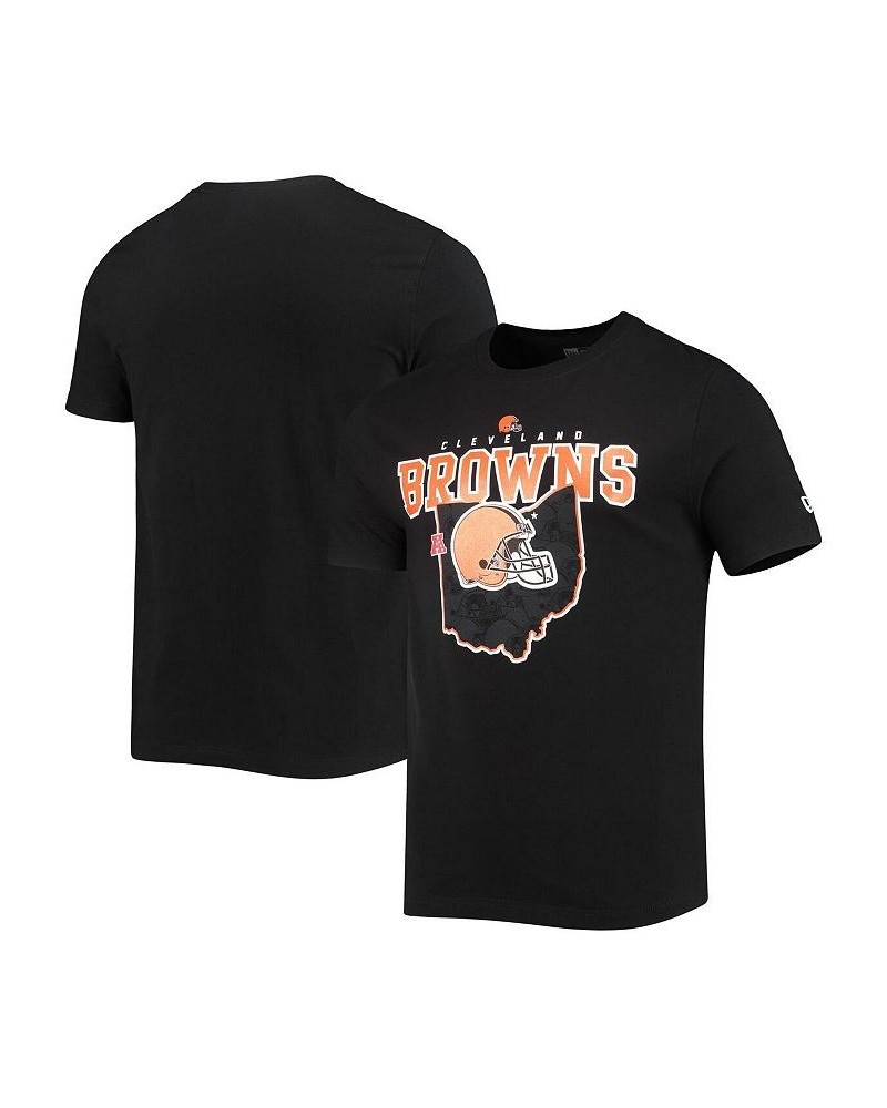 Men's Black Cleveland Browns Local Pack T-shirt $23.52 T-Shirts