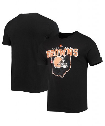 Men's Black Cleveland Browns Local Pack T-shirt $23.52 T-Shirts