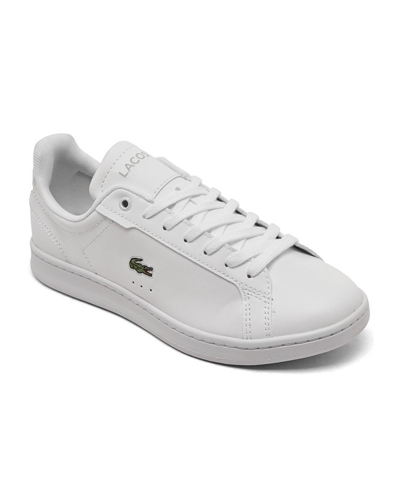 Women's Carnaby PRO BL Casual Sneakers White $53.90 Shoes