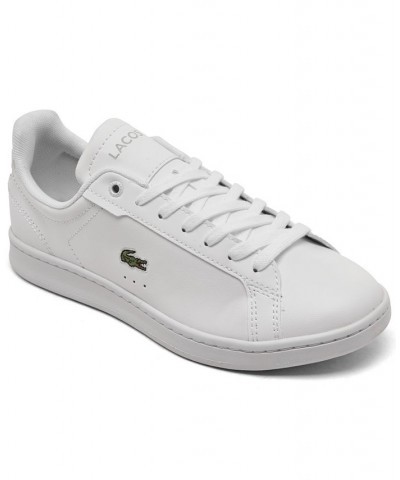 Women's Carnaby PRO BL Casual Sneakers White $53.90 Shoes