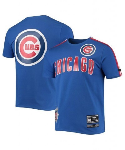 Men's Royal Chicago Cubs Taping T-shirt $30.00 T-Shirts